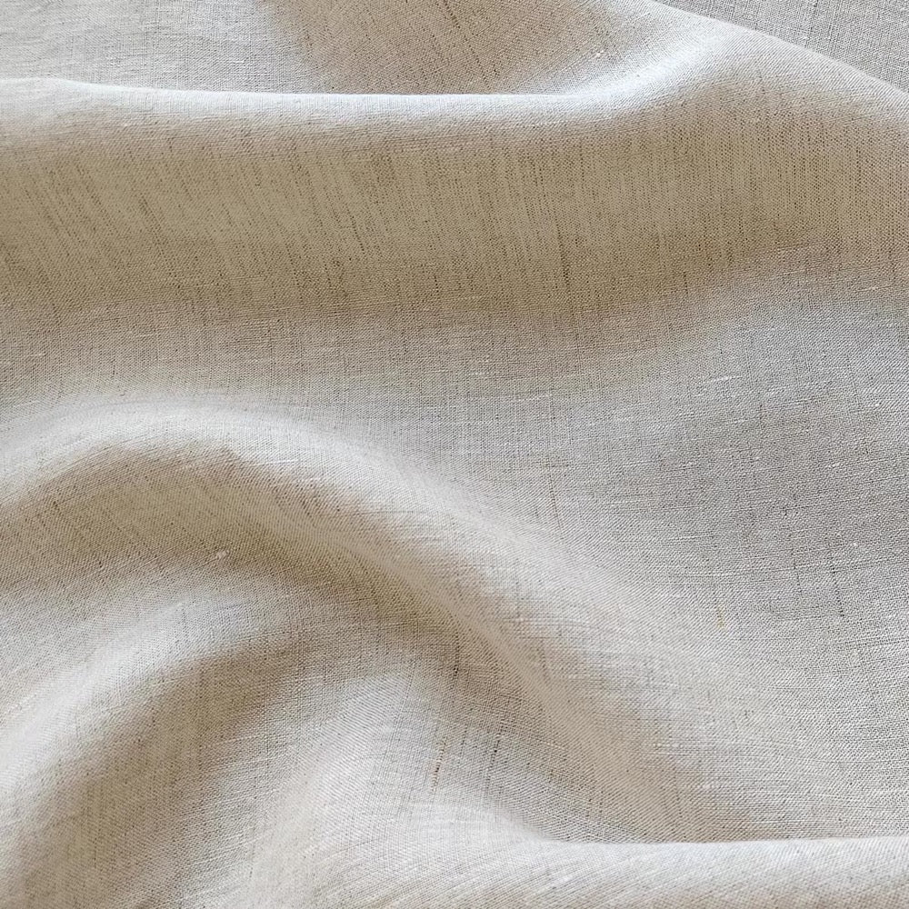 Oversized Round Linen Tablecloth with Ruffle, Floor Length European Linen Table Cover, Rustic Farmhouse Wedding Decor, Custom Size